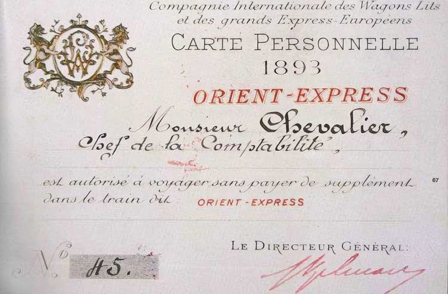 Lire la suite à propos de l’article Partir avec l’Orient-Express
