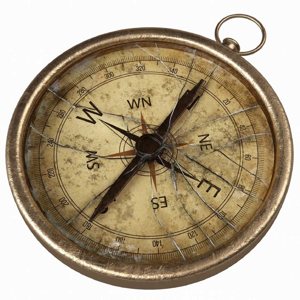 ILLU-Boussole-endomagee