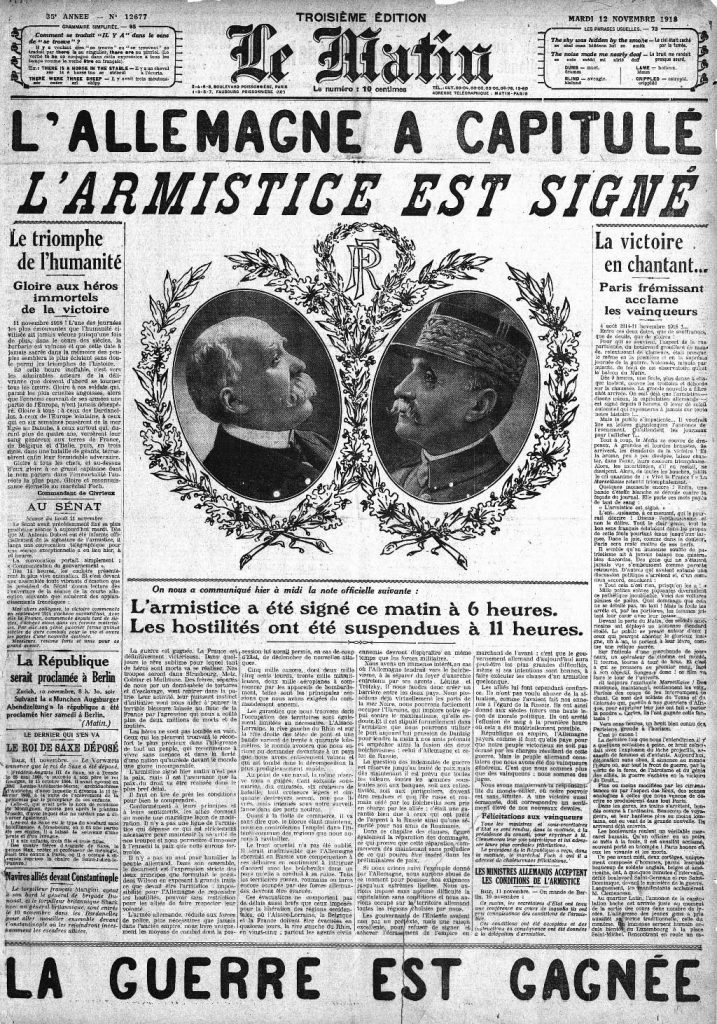 ILLU-Le-Matin-11-nov-1918
