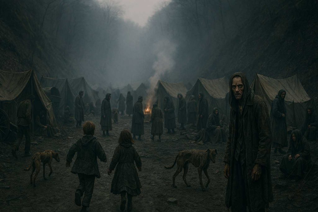 ILLU-Refugies-Campement