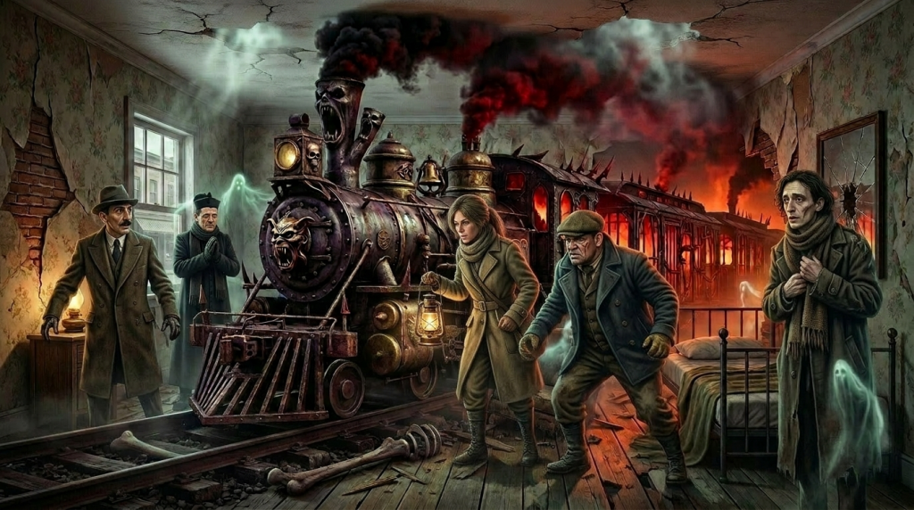 Les Carnets de Madeleine (6) Train infernal sur la voie des morts